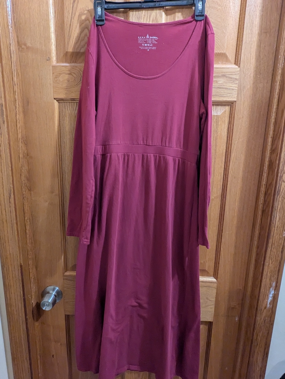 Neon Budda Red Maxi Dress
